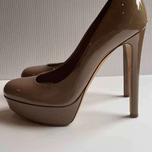 Dior Nude Stiletto Heel Platform Pumps - Picture 10 of 10